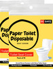 Besafe Forever Disposable Paper Toilet Seat Cover 20 Sheets Yellow