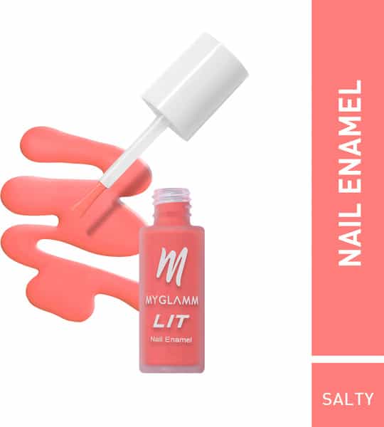 Myglamm Lit Matte Nail Enamel-Salty