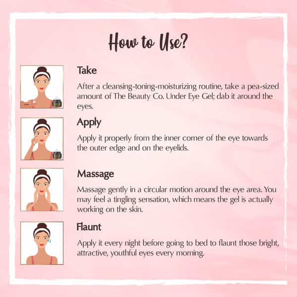 The Beauty Co. Under Eye Gel 20 Gm