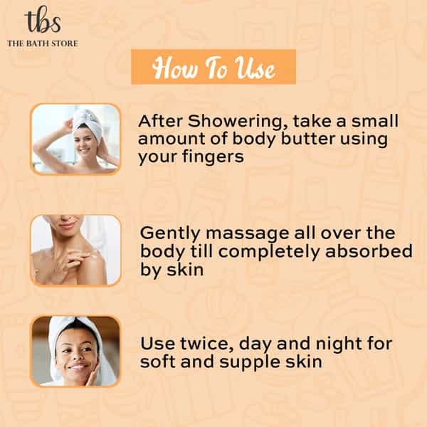 The Bath Store Mandarin Orange Body Butter 200Gm