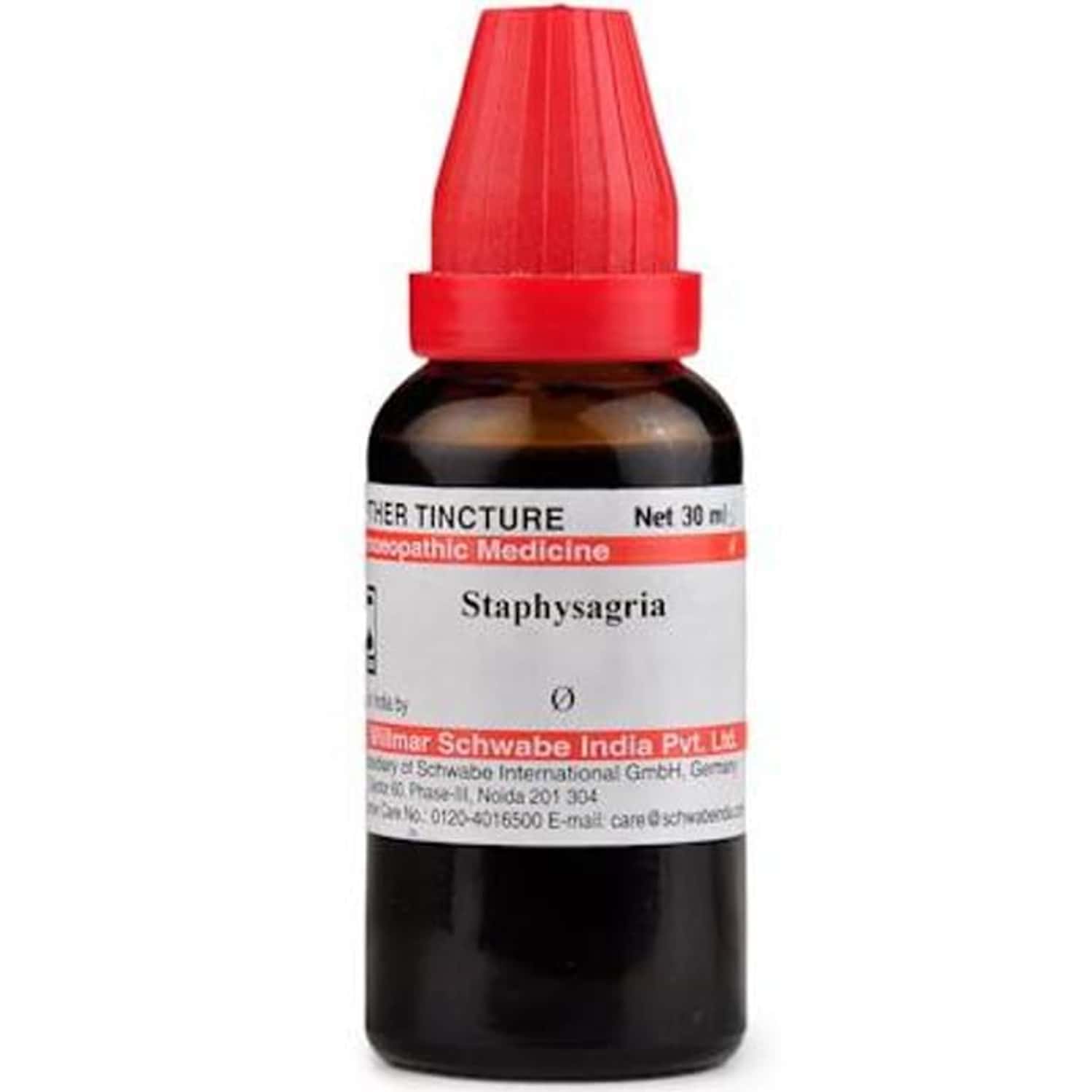 Dr. Willmar Schwabe India Staphysagria Mother Tincture Q 30 Ml