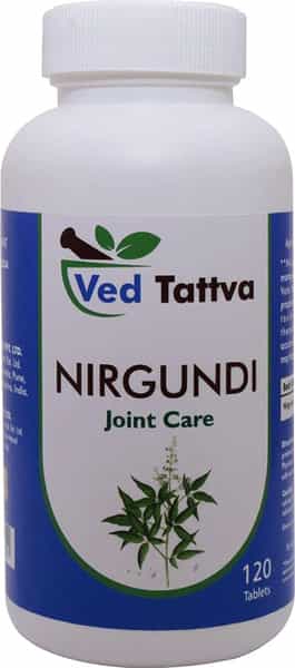 Ved Tattva Nirgundi Tablet (Vitex Negundo) 120 Tablets