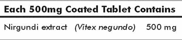 Ved Tattva Nirgundi Tablet (Vitex Negundo) 120 Tablets