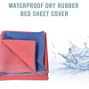Auditech Waterproof Rubber Sheet Underpad For Bed (200Cmx100cm)