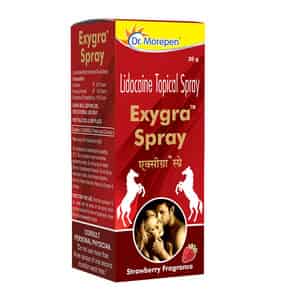 Dr. Morepen Exygra Strawberry Fragrance | Men | Spray | 20 Gm
