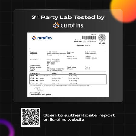 Athlab Unreal Gains Mass Gainer | Naturally Flavoured & Sweetened - Dutch Chocolate | 3 Kg