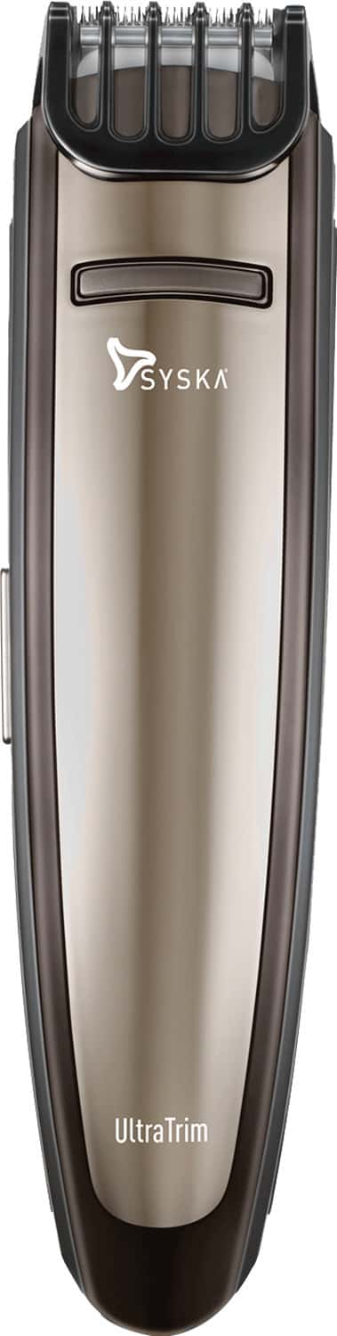 Syska Ht 200k Runtime: 120 Min Trimmer For Men (Black)