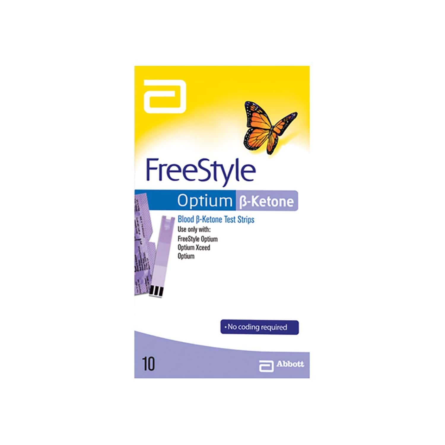 Buy FREESTYLE OPTIUM NEO BLOOD KETONE STRIP 10'S Online & Get Upto 60