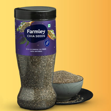 Farmley Chia Seeds Rich In Protein 1kg