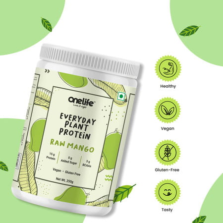 Onelife Everyday Plant Protein - Raw Mango - 250 G