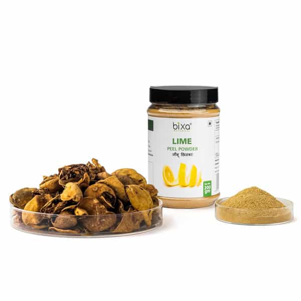 Bixa Botanical Lime Peel Powder - Prevents Pimple & Acne | Support Skin Glow 200G