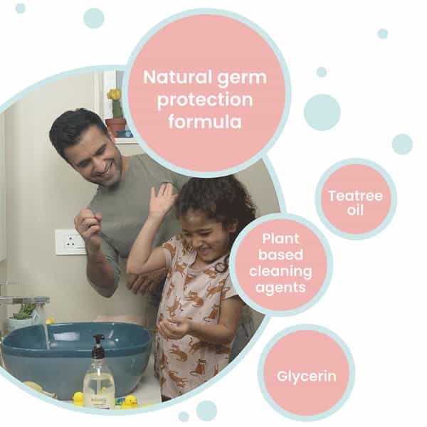 Koparo Hand Wash|Aloe & Green Tea|Natural Germ Protection|Ph Controlled & Hypoallergenic (3 X 500Ml)