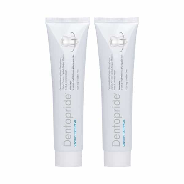 Dentopride Sensitive Toothpaste | Herbal Protection For Sensitive Teeth | (100 Gm Pack Of 2)