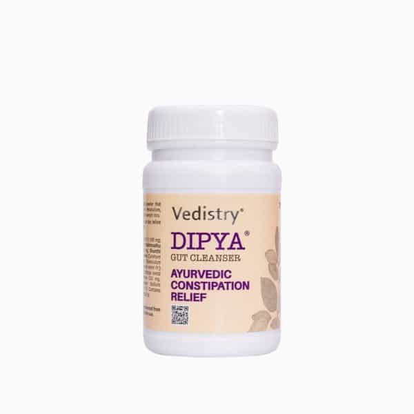 Dipya Gut Cleanser Powder|Double Action Constipation Relief For Men & Women|Orange Flavor|Sugar-Free