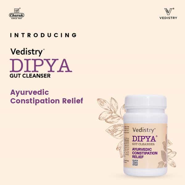 Dipya Gut Cleanser Powder|Double Action Constipation Relief For Men & Women|Orange Flavor|Sugar-Free