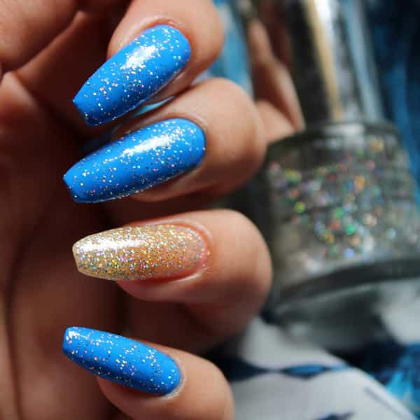 Debelle Gel Nail Lacquer Shimmer Top Coat Top Coat Nail Polish-8Ml