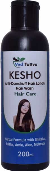 Ved Tattva Kesho Hair Wash 200Ml - Pure Herbal Hair Care Shampoo (Pack Of 5)