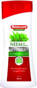Baidyanath Asli Ayurved Neem And Nutgrass Shampoo | Dandruff Control | 200 Ml (pack Of 2)
