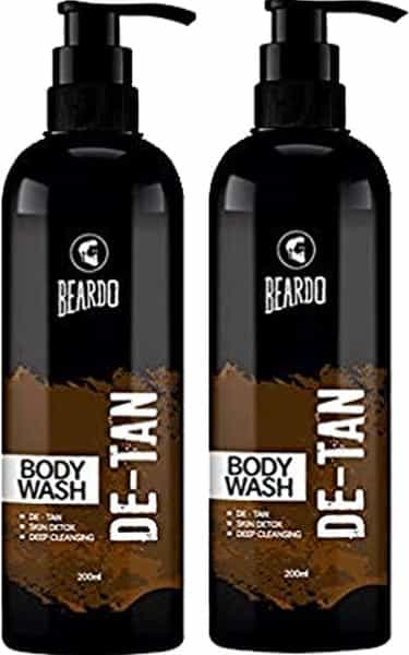 Beardo De-Tan Bodywash For Men - 200 Ml (Pack Of 2)