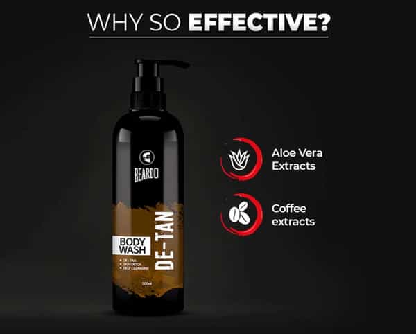 Beardo De-Tan Bodywash For Men - 200 Ml (Pack Of 2)