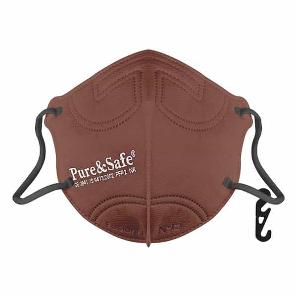 Khadi Essentials Unisex Pure & Safe Reusable & Washable Cotton N95 Mask With Nose Clip Pack Of 3