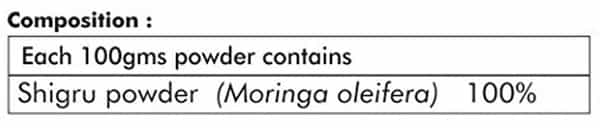 Grazing Meadows Shigru Powder - 1 Kg Moringa Leaf (Shugru/Drumstick Leaf) Powder For Digestion 