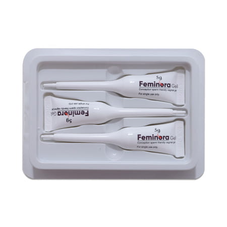 Feminora Vaginal Gel (3 X 5 Gm) | Sperm-Friendly Lubricant For Fertility Support & Vaginal Dryness