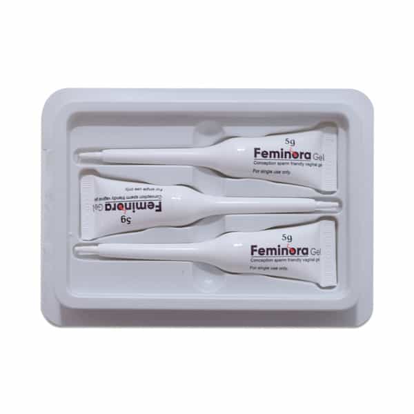 Feminora Vaginal Gel (3 X 5 Gm) | Sperm-Friendly Lubricant For Fertility Support & Vaginal Dryness