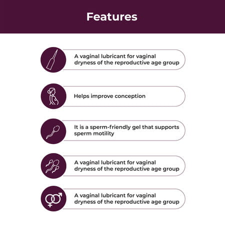 Feminora Vaginal Gel (3 X 5 Gm) | Sperm-Friendly Lubricant For Fertility Support & Vaginal Dryness