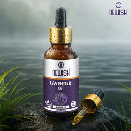 Newish Lavender Essential Oil For Hair Skin & Diffuser 30Ml