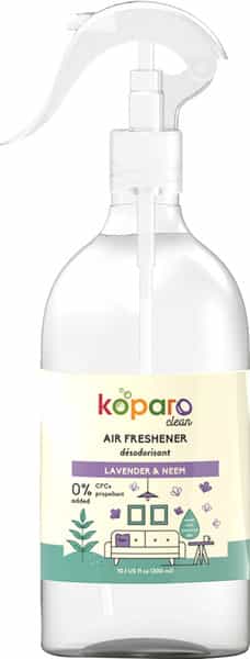 Koparo Clean Natural Air Freshener Lavender & Neem | No Chemical | No Parabens - 300 Ml