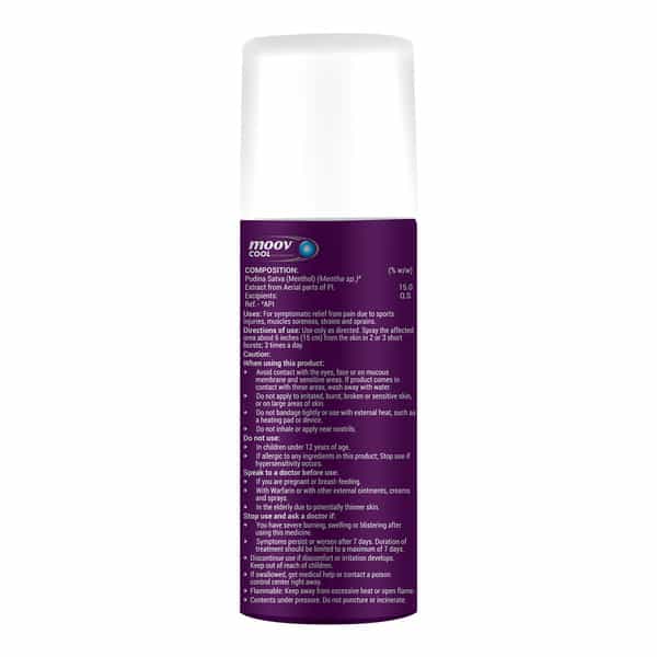 Moov Cool Bottle Of 35Gm Spray