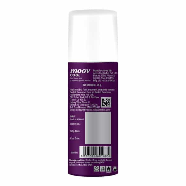 Moov Cool Bottle Of 35Gm Spray