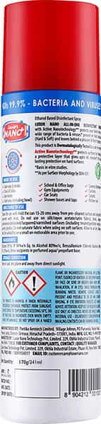 Luxor Nano All-In-One Disinfectant Spray Citrus Fresh - 241Ml