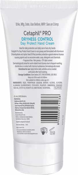 Cetaphil Pro Dryness Control Day Protect Hand Cream 50Ml