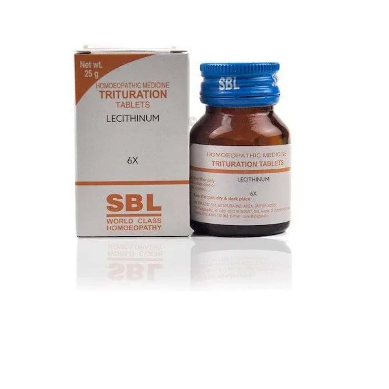 Sbl Lecithinum Trituration Tablet 6x 25 Gm Pack Of 3