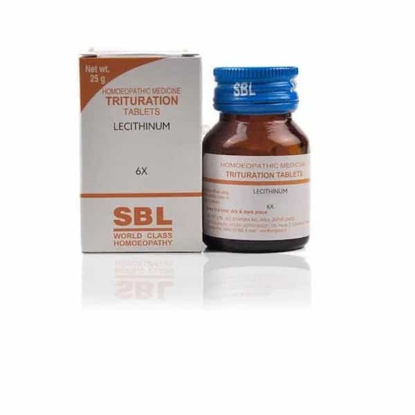 Sbl Lecithinum Trituration Tablet 6X 25 Gm Pack Of 3