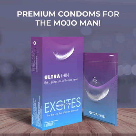 Mojocare Excites - Ultra Thin Condoms