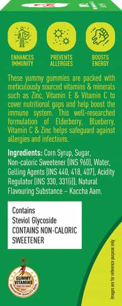 Bodyfirst My Gummies-Immunity Gummies For Kids Kaccha Aam 30 Gummies