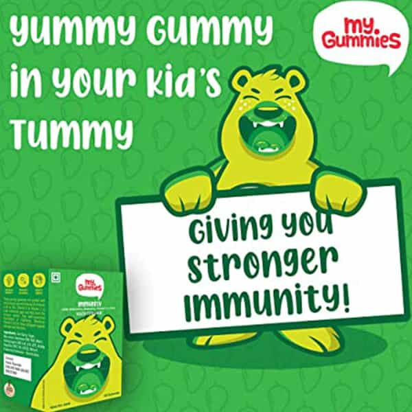 Bodyfirst My Gummies-Immunity Gummies For Kids Kaccha Aam 30 Gummies