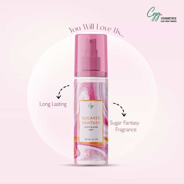 Cgg Cosmetics Sugared Fantasy Body & Hair Mist 100 Ml
