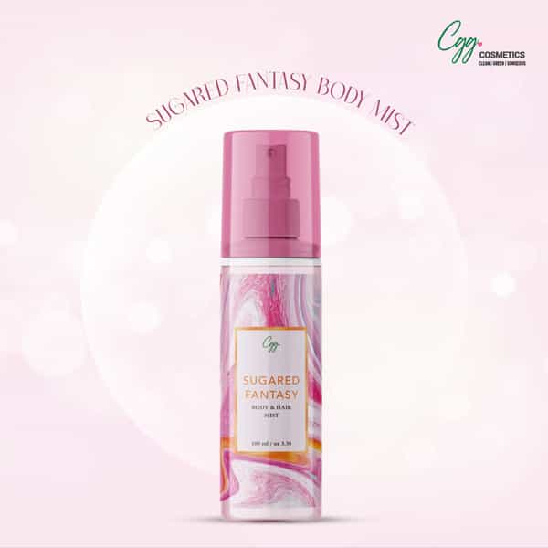 Cgg Cosmetics Sugared Fantasy Body & Hair Mist 100 Ml