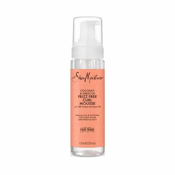 Shea Moisture Coconut & Hibiscus Curling Gel Souffle | 12 Ounce | 222G
