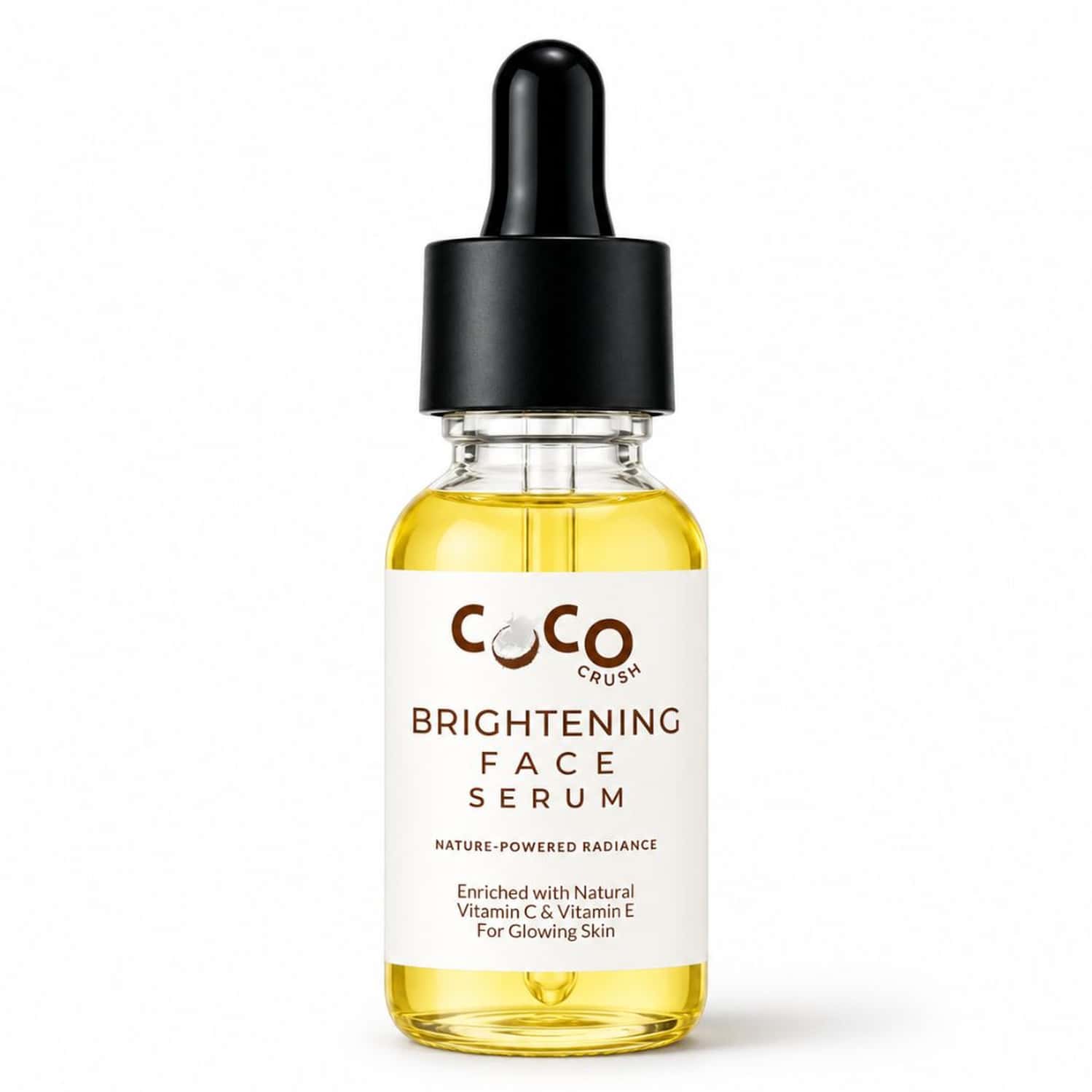 Coco Crush Vitamin-C Face Serum For Brightening | Dark Spots & Anti-Ageing - 15ml