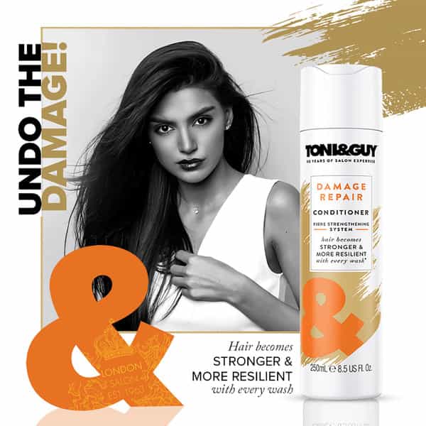 Toni & Guy Damage Repair Hair Conditioner | Prevent Breakage & Dullness | 250 Ml