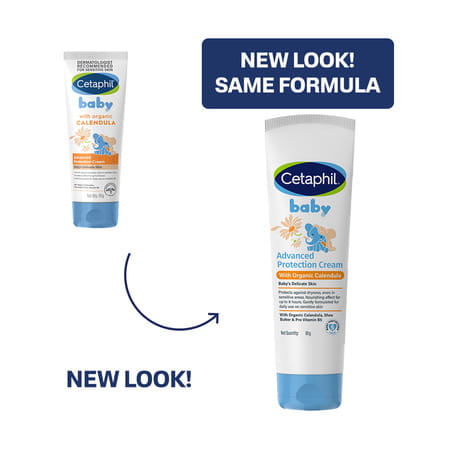 Cetaphil Baby Advanced Protection With Organic Calendula | Cream | 85 Gm