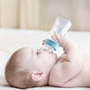 R For Rabbit First Feed Glass Bottle -150 Ml Lake Blue