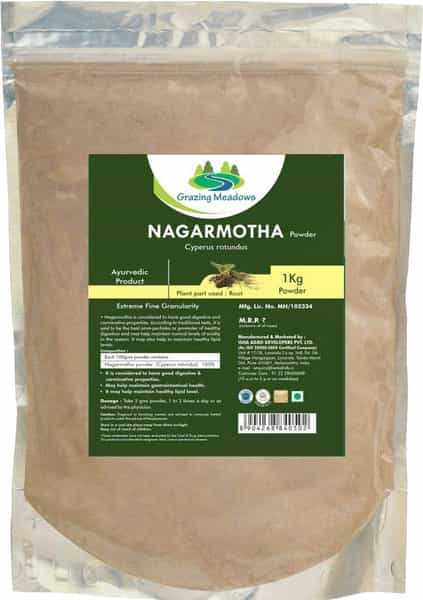 Grazing Meadows Nagarmotha Powder - 1 Kg