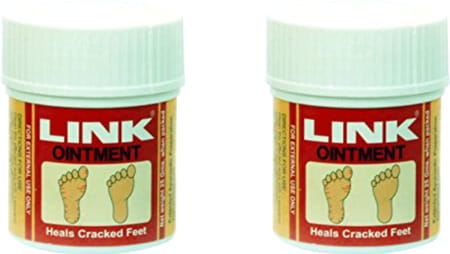 Link Ointment Heals Cracked Feet (Combo 2) 25 Grams/Bottle