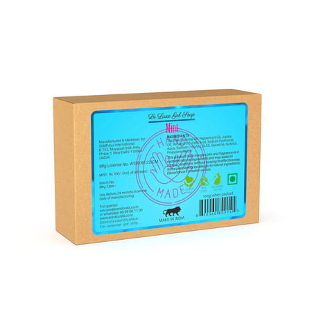 Eo Naturals Le Luxe Gel Soap Gel Bar With Skin Conditioners 100 Gm (Mint)